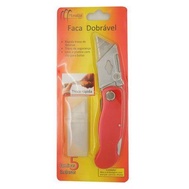 CANIVETE DOBRAVEL DE AÇO COM 5 LAMINAS - MZ-51191 novos e de qualidade