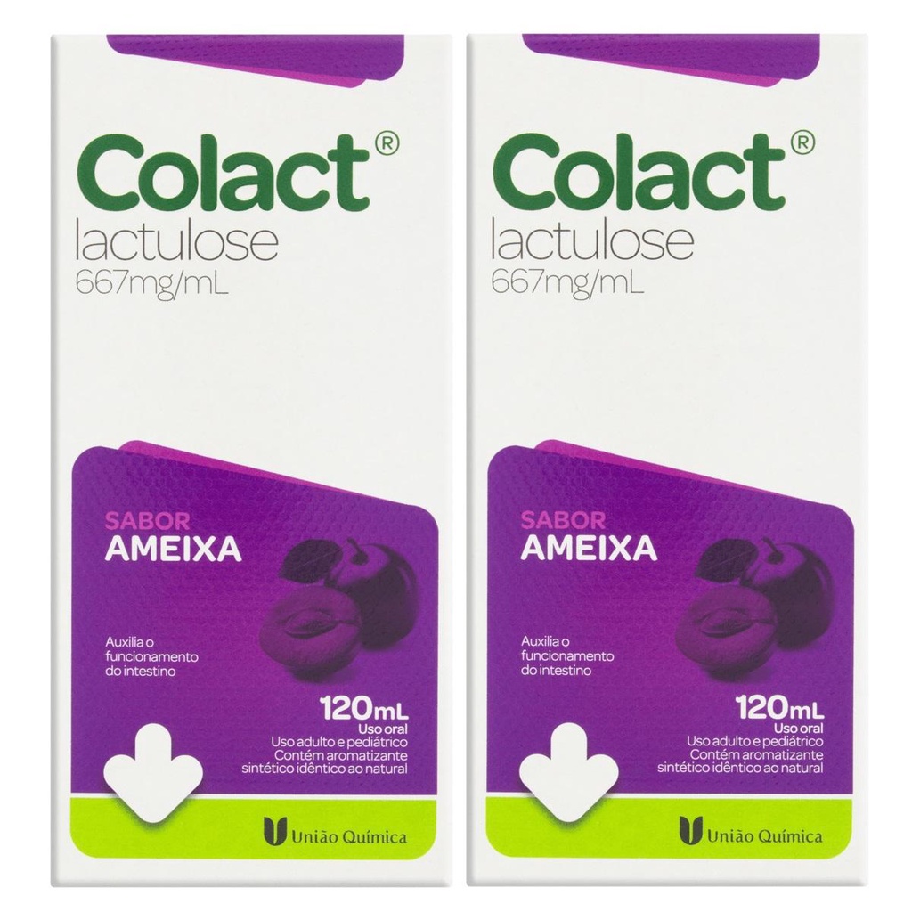 Kit Colact Sabor Ameixa Com 2 Unidades De 120ml Cada em Oferta na Shopee