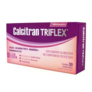 Suplemento Alimentar Calcitran Triflex 30 Comprimidos