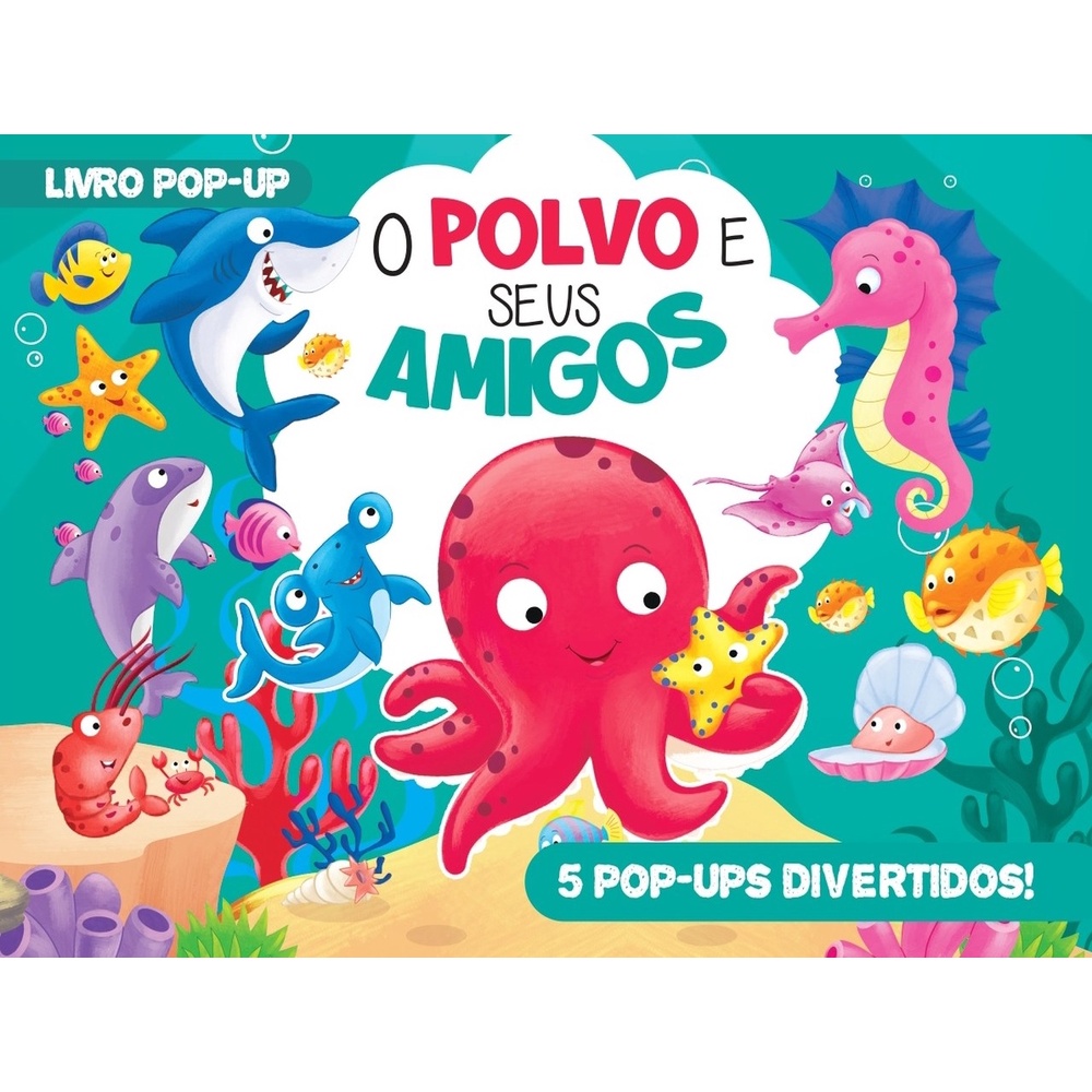 O Polvo e Seus Amigos Livro Pop-Up em Oferta na Shopee