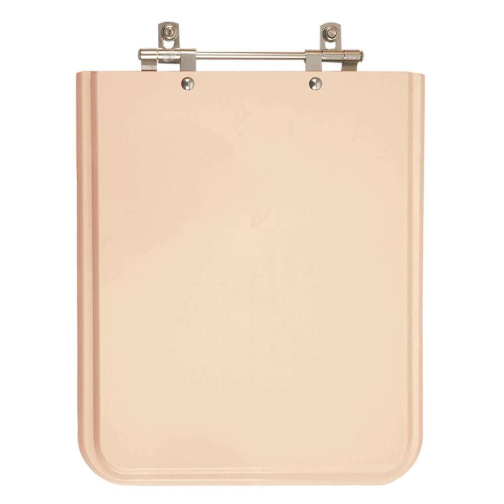 Assento Sanitário Poliester Square Coral para vaso Incepa