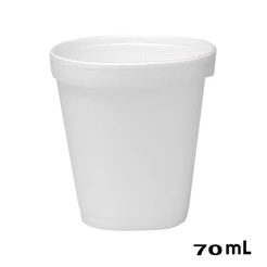 Copo Térmico Isopor 70ml - 20 Unidades - TotalPlast - Rizzo Distribuidora
