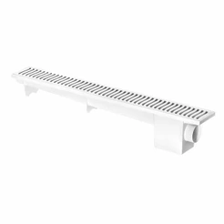 Ralo Linear Modulavel Sifonado 70Cm Branco Herc