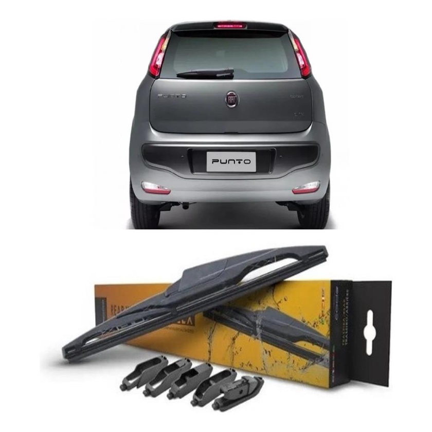 Palheta Traseira Parabrisa Fiat Punto 2007 A 2017 Code