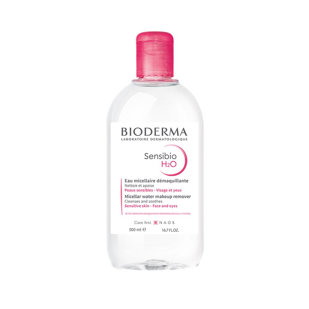 Bioderma Sensibio H2O Água Micelar Facial de Limpeza 500ml - Beauty