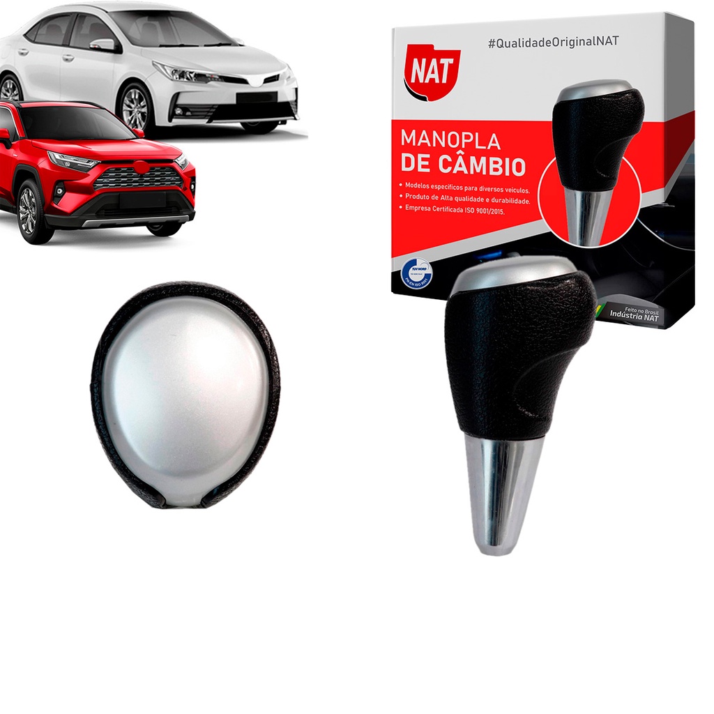 Manopla de Câmbio Automático Corolla Ano 2015 Até 2019 RAV4 2013 Até 2019 em Oferta na Shopee