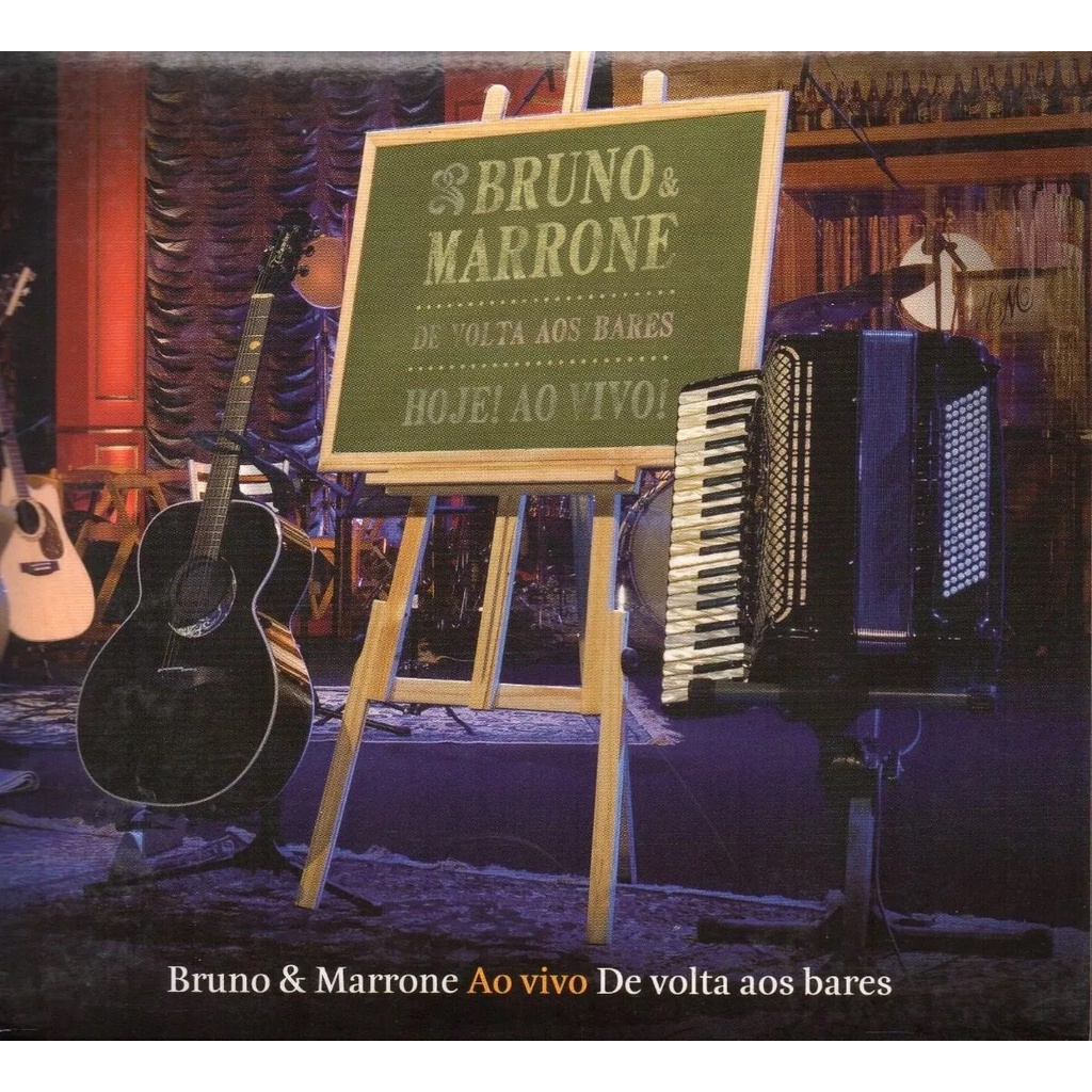 Cd Bruno & Marrone De Volta Aos Bares Ao Vivo
