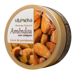 MANTEIGA CORPORAL AMENDOA COLAGENO 150G VS