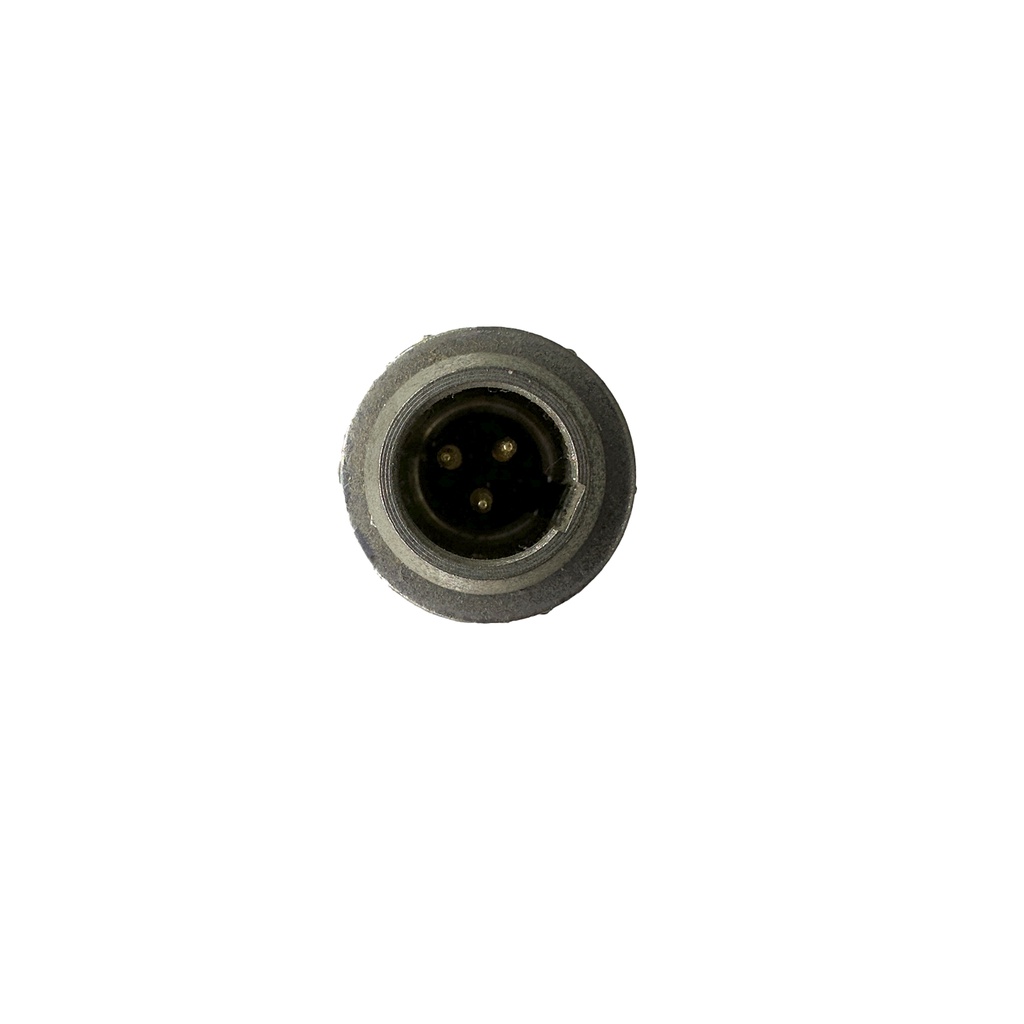 CONECTOR PAINEL MINI XLR MACHO PARA TRANSMISSOR 3 PINOS