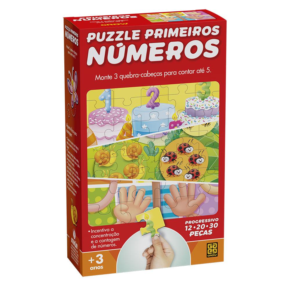 Puzzle Primeiros Números em Oferta na Shopee