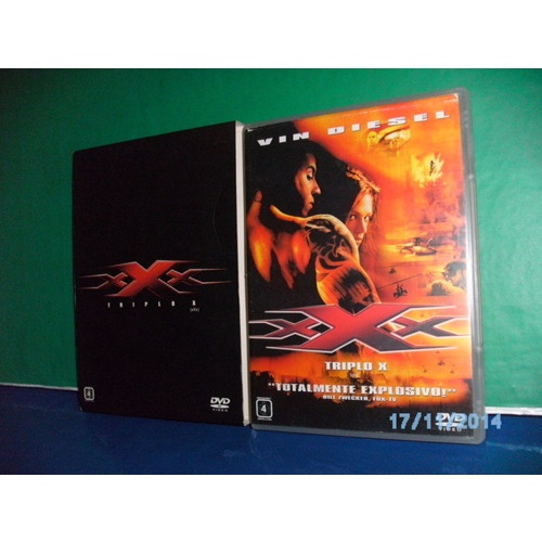 Dvd Triplo X - Vin Diesel - Filme Original