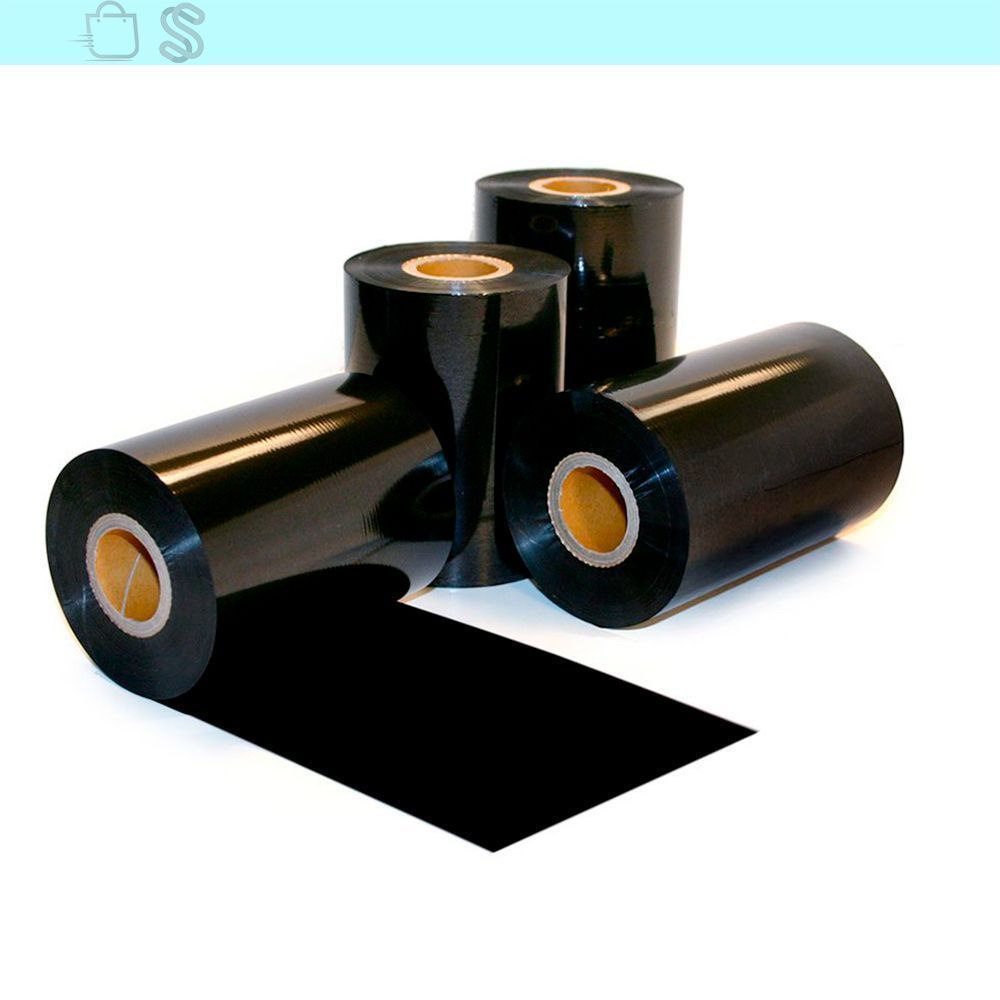 Kit 4 Rolos Ribbon Cera Sbrix 110x74m Impressora Térmica Elgin L42