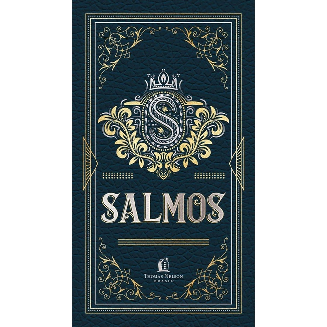 Salmos | NVI | Capa Azul Petróleo em Oferta na Shopee