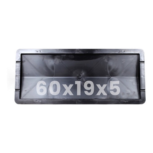 Forma Pingadeira De Concreto Gme Formas 60x19x5 Capa De Muro