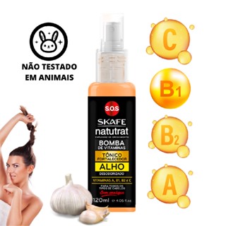 TONICO FORTALECEDOR ALHO NATUTRAT S O S BOMBA DE VITAMINAS 120ML