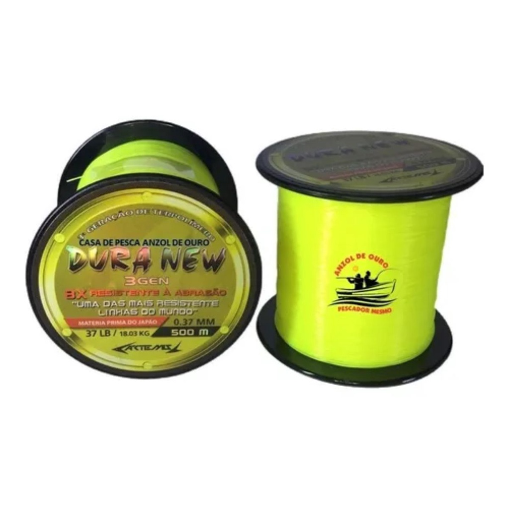 Linha Duranew Duranium 8x 0,28mm 500m 17lb Monofilamento
