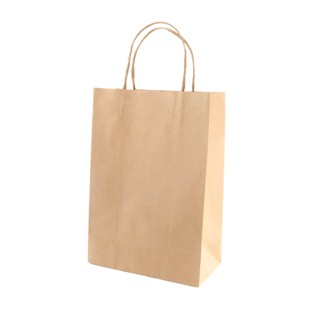 Sacola de Papel Kraft Pequena 26x18x9 - 50 Unidades