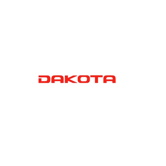 EMBLEMA DAKOTA ADESIVO VERMELHO