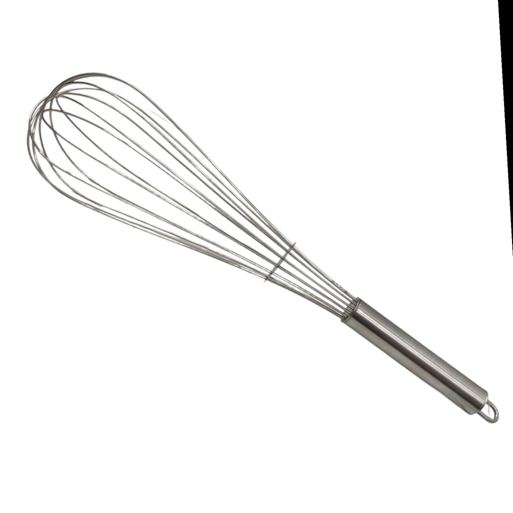 Batedor Fuet Aço Inox 35cm - Baccani