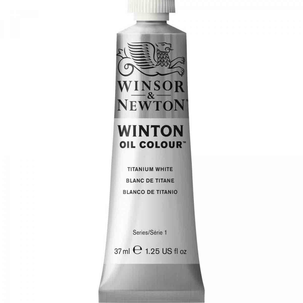 Tinta Oleo Winton Winsor & Newton 644 Titanium White 37ml em Oferta na Shopee