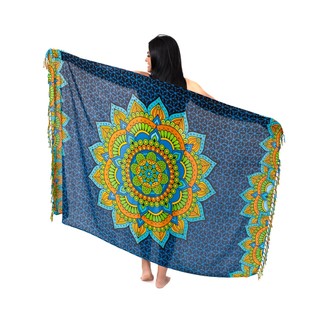 Canga De Praia Em Viscose Mandala Saida de Praia Indiana em Oferta na Shopee