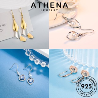 ATHENA JEWELRY prata pérola orelha helix joias pura feminino infantil piercing original pratas de feminina 925 tragus legítima trio diamante jade argola moissanita brincos berloque brinco M010