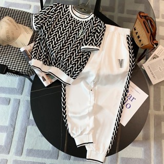 Moda casual de duas peças, roupas femininas de qualidade