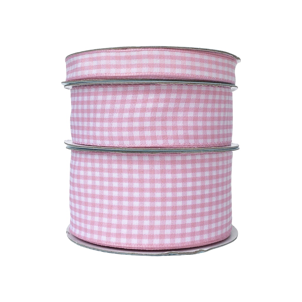 Fita Xadrez Melaço Rosa Claro 0004 - 10 metros em Oferta na Shopee