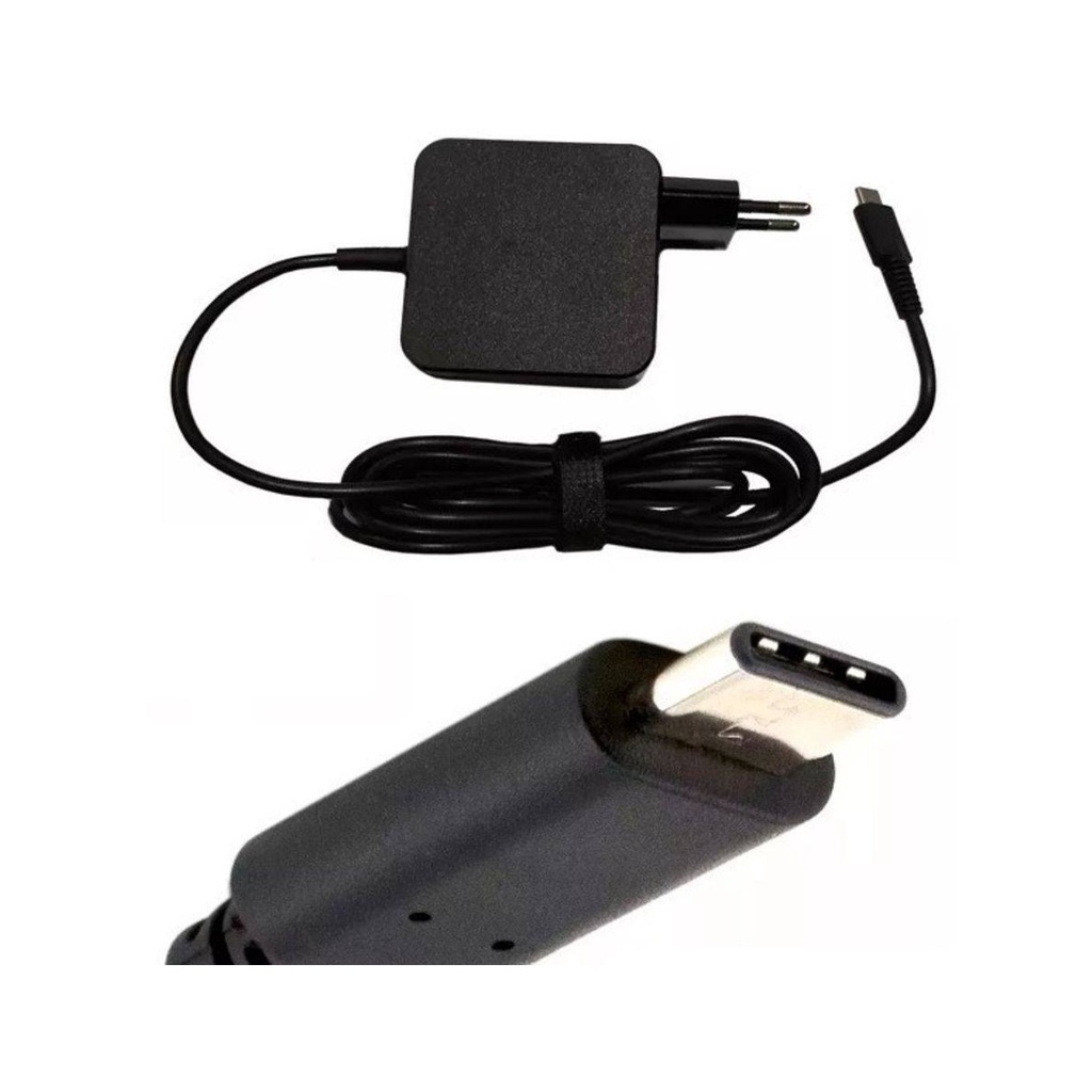 Fonte Carregador 45w Para Tablet Lenovo Yoga 910 Usb-c Le08