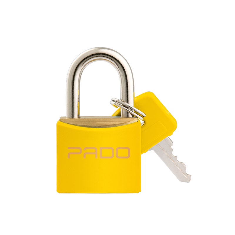 Cadeado 20mm SM LT-20 Amarelo Pado