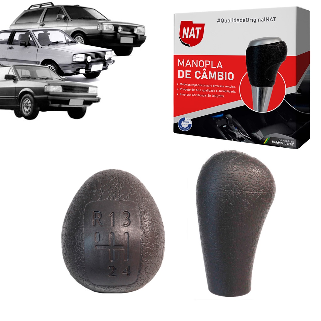 Manopla de Câmbio VW Gol Voyage Parati Saveiro 1987 Até 1994 em Oferta na Shopee