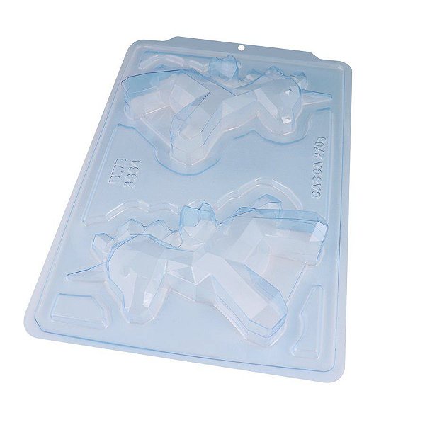 Forma Unicórnio Lapidado - Ref 3664 - 1 Unidade - BWB - em Oferta na Shopee