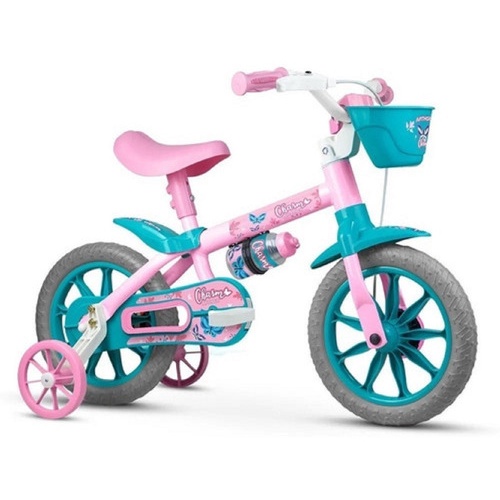 Bicicleta Infantil Aro 12 Nathor Charm 2 A 5 Anos