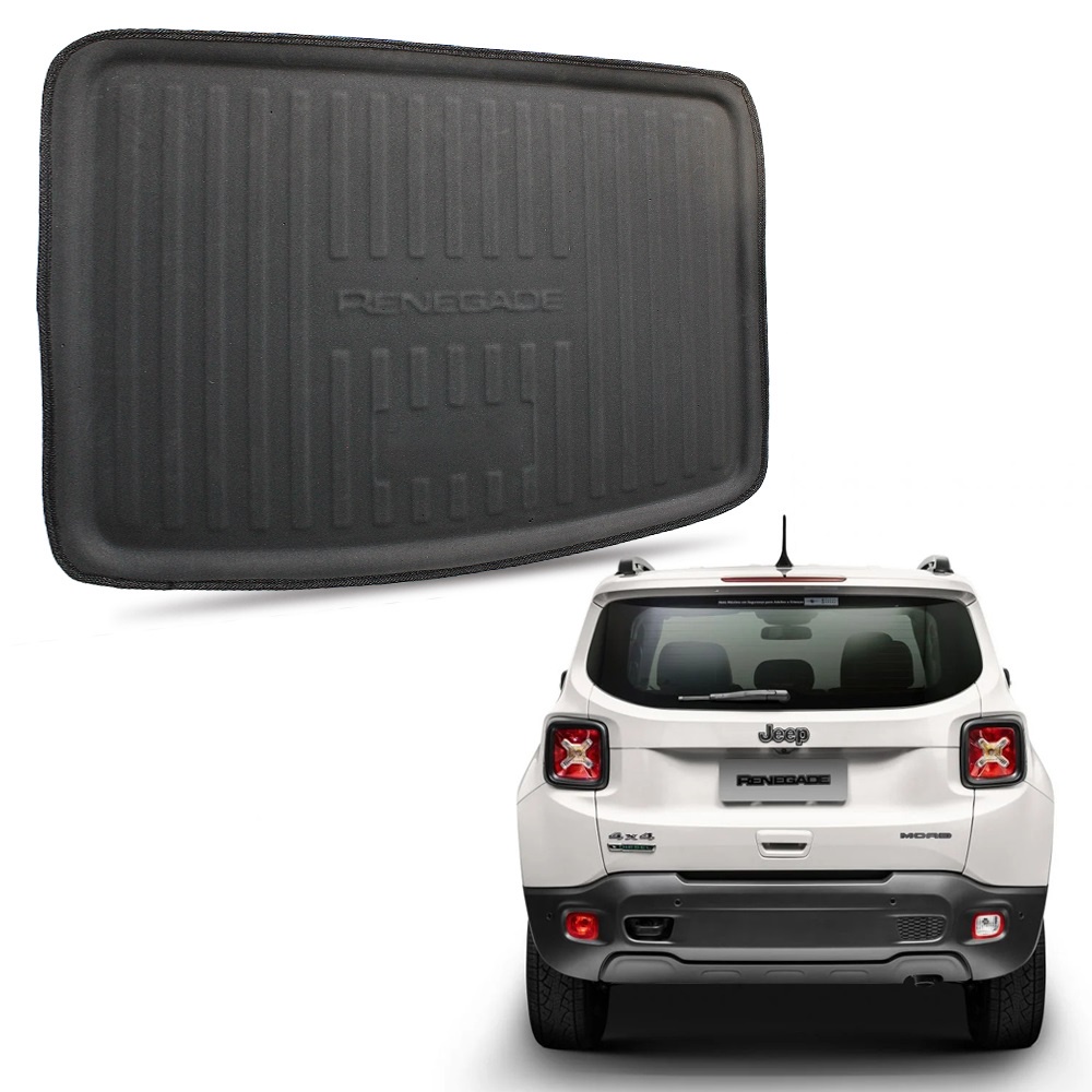 Tapete Porta Malas para Renegade 2015 a 2026 EVA Molde na Medida do Carro