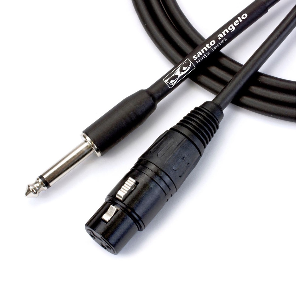 Cabo P10 XLR F Santo Angelo Ninja Hg 15FT 4.57M