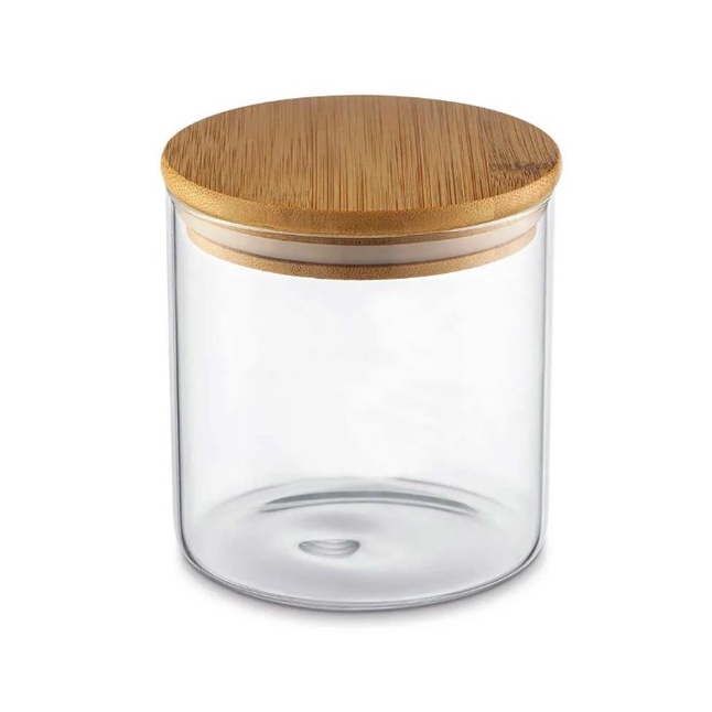 PORTA MANTIMENTO VIDRO BOROSSILICATO 0,55L TRANSPARENTE UZ7004-TR