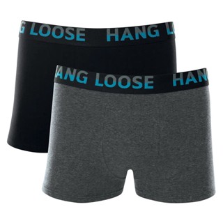 Kit 2 Cuecas Boxer Cotton Algodão Hang Loose