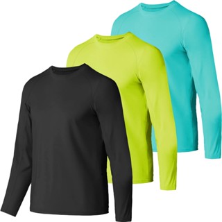 kit 3 Camisetas Manga Longa Infantil UV 50+ Proteção Solar