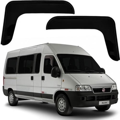 Defletor Calha de Chuva Ducato 1997 a 2017 2 Portas Ecoflex