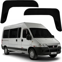 Defletor Calha de Chuva Ducato 1997 a 2017 2 Portas Ecoflex