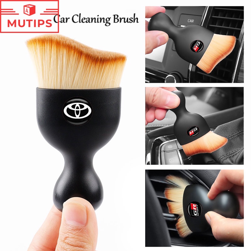 Toyota GR Escova Limpa Interior Do Automóvel Painel De Ar De Saída Gap Ferramenta De Remoção De Pó Auto Manutenção Para Corolla Cross Hilux Yaris Etios RAV4