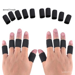 Foi 10 pcs protetor elástico para dedo/artrite/esportes/ajuda/direita 89K9
