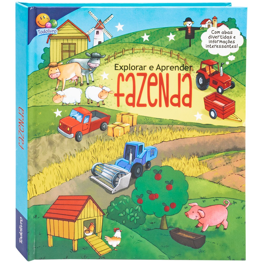 Explorar e Aprender - Um Livro com Abas - Fazenda