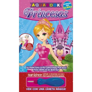 Aquabook Princesas - com Caneta Mágica em Oferta na Shopee