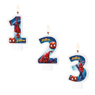 Vela Homem Aranha - Spider Man Animação (unidade) - Regina Festas em Oferta na Shopee