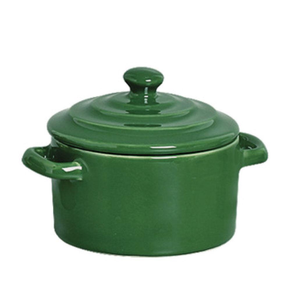 Mini Caçarola em Cerâmica Verde - 250ml