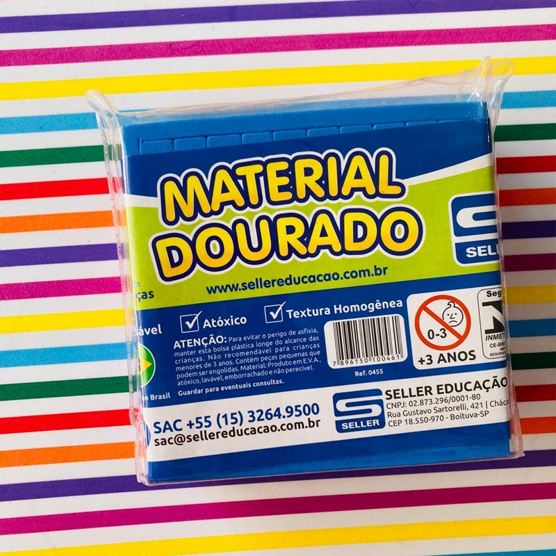 Material dourado do aluno EVA Seller - Mom & Baby