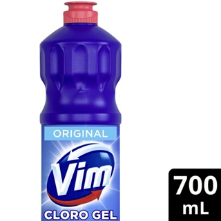 Desinfetante Vim Multiuso Cloro Gel Original 700ml em Oferta na Shopee
