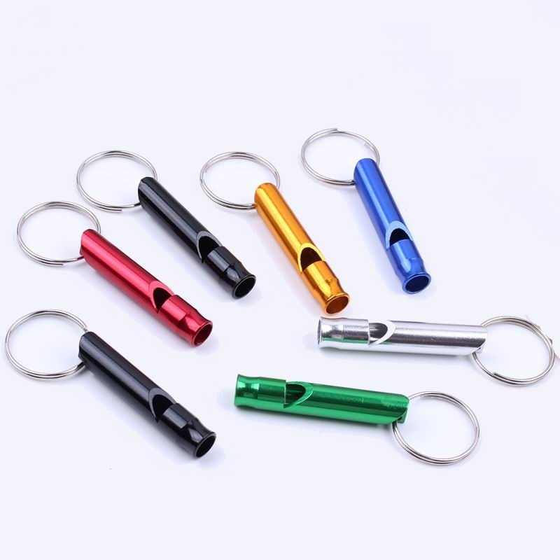 Apito Metal em Chaveiro Acampamentos Emergência Caminhada Camping em Oferta na Shopee