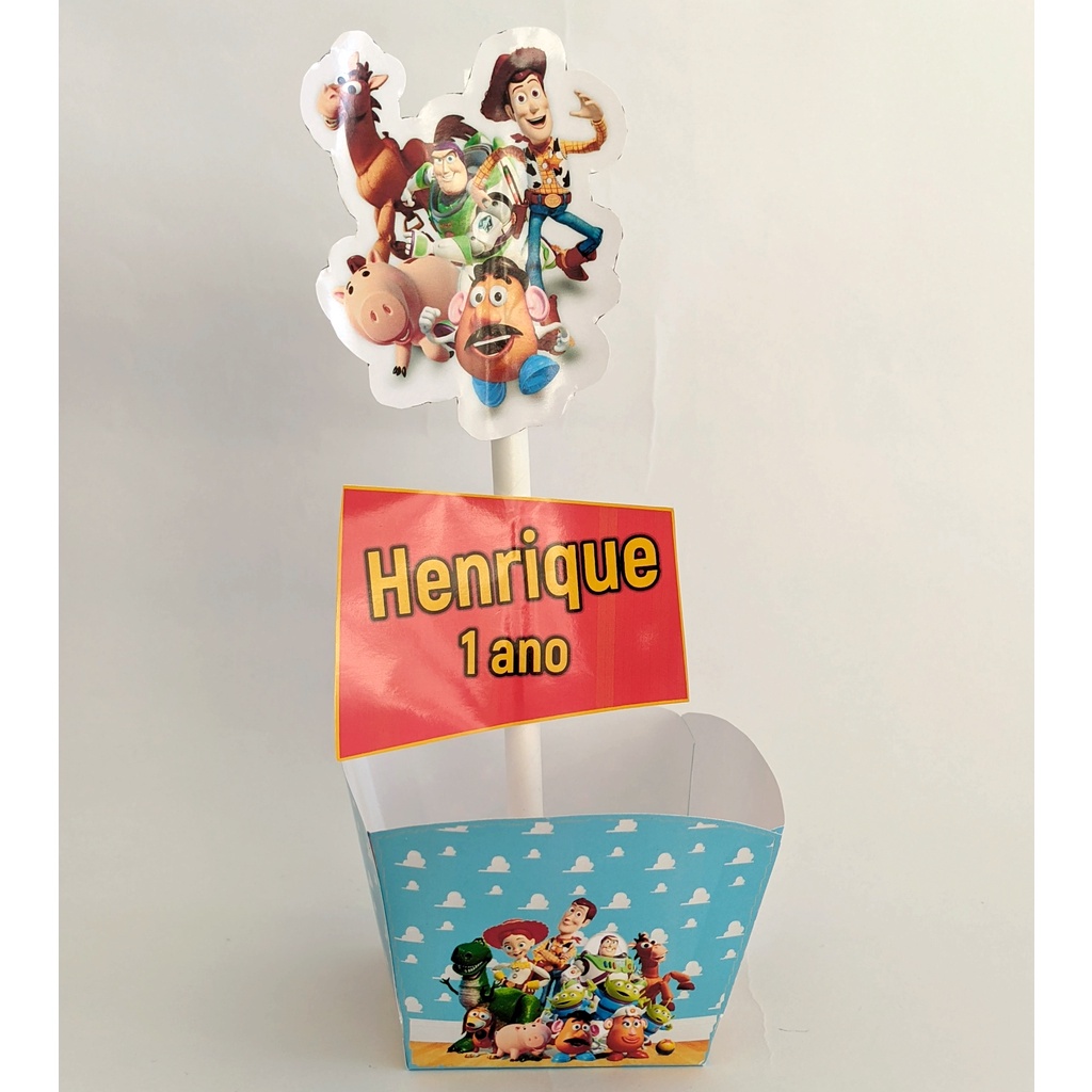 Kit 15 Cachepo P/ Centro de Mesa C/ Aplique Qualquer Tema em Oferta na Shopee